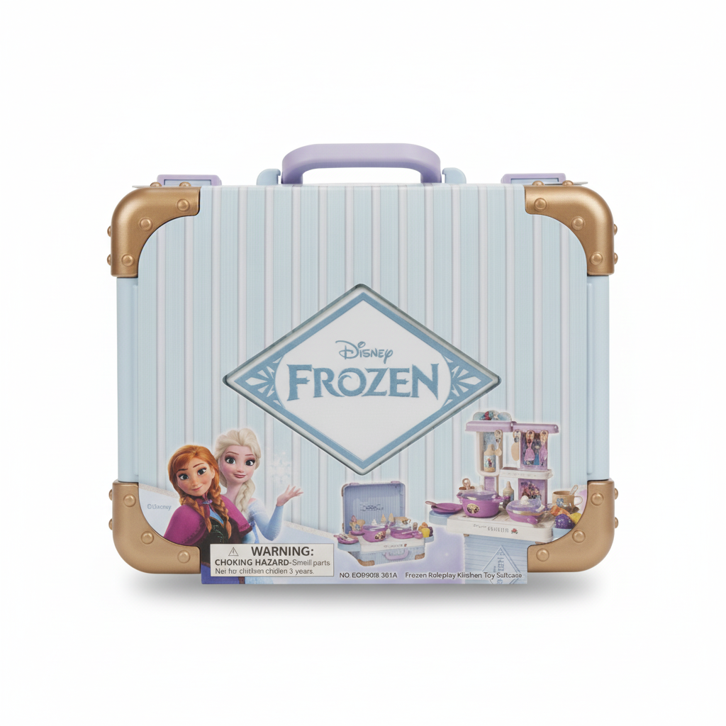 Frozen Roleplay Kitchen Toy Suitcase