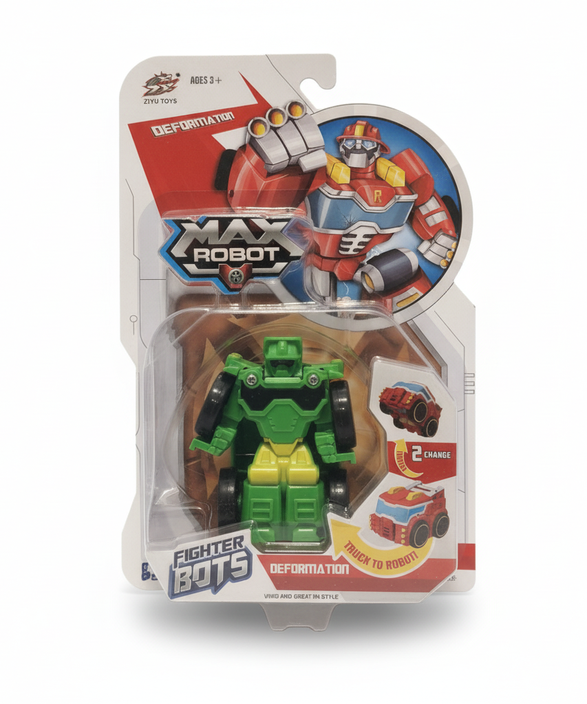 MAX ROBOT Fighter Bots Deformation Toy