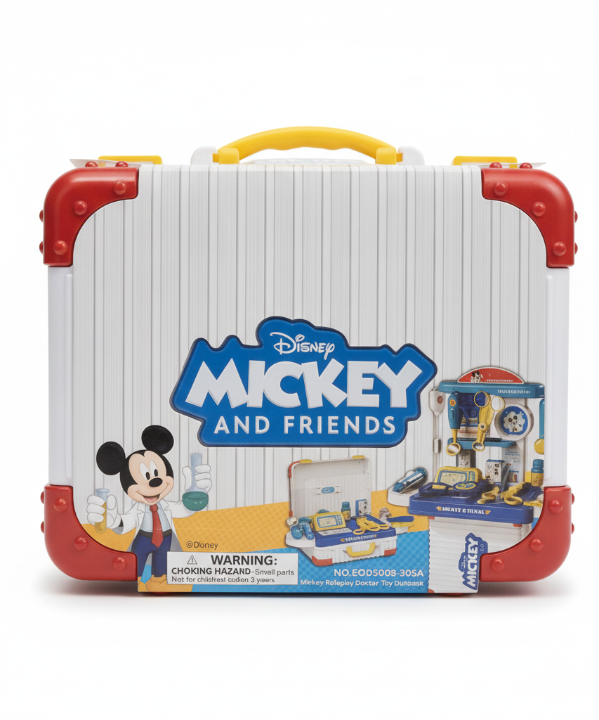 Disney Mickey Roleplay Doctor Toy Suitcase