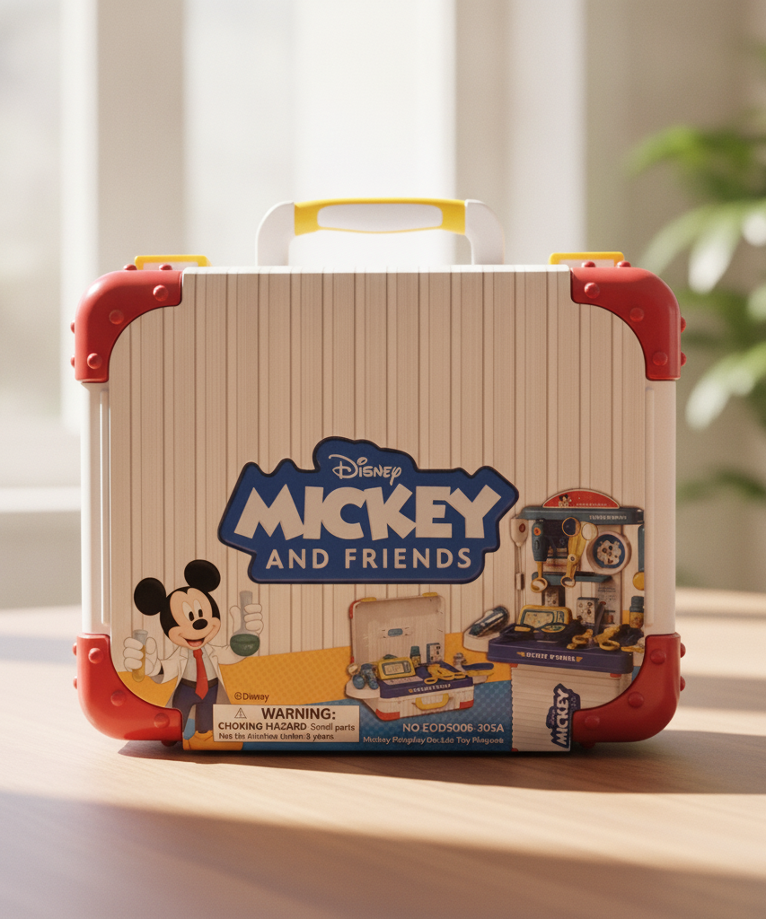 Disney Mickey Roleplay Doctor Toy Suitcase
