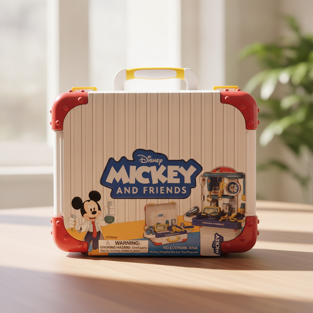 Disney Mickey Roleplay Doctor Toy Suitcase
