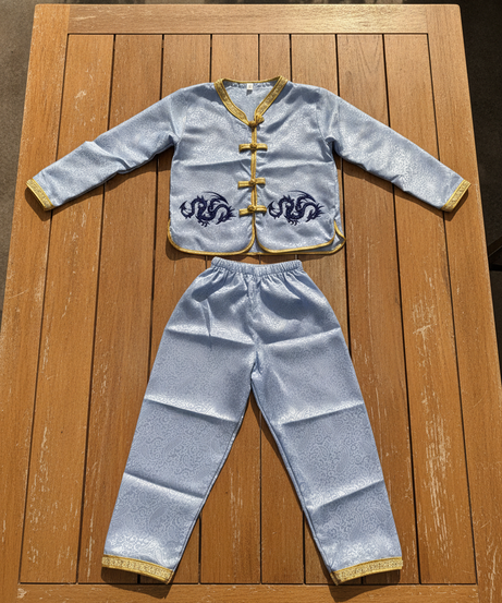 Kids' Traditional Chinese Dragon Costume Set