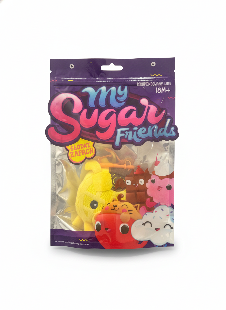 My Sugar Friends Scented Keychain Plush Toy