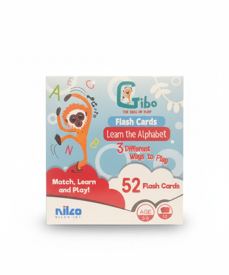 Gibo Flash Cards Learn the Alphabet