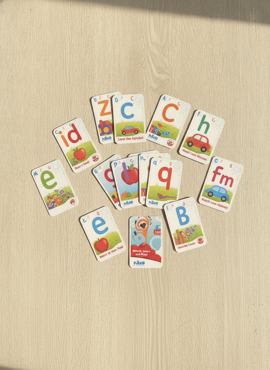 Gibo Flash Cards Learn the Alphabet