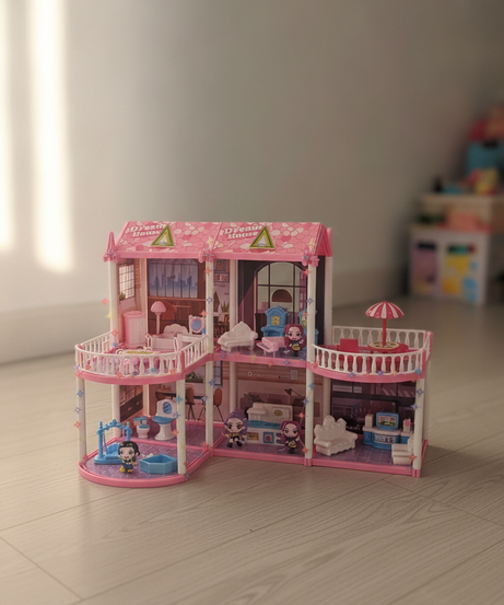 KPOP Demon Hunters DIY Dream House Villa Suite Series (142 PCS)
