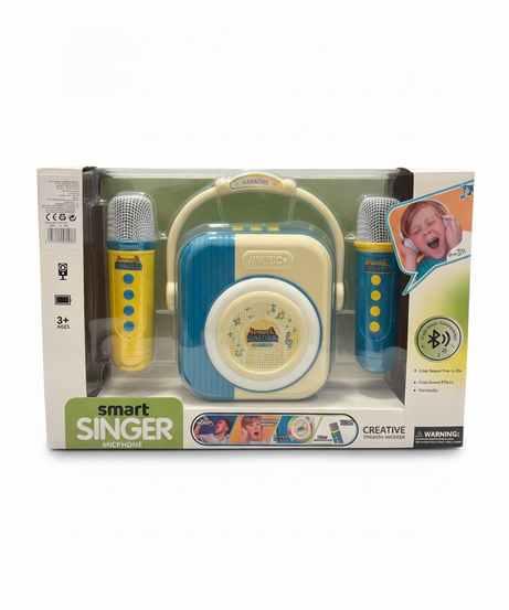 Smart Singer Karaoke Microphone & Music Speaker Set