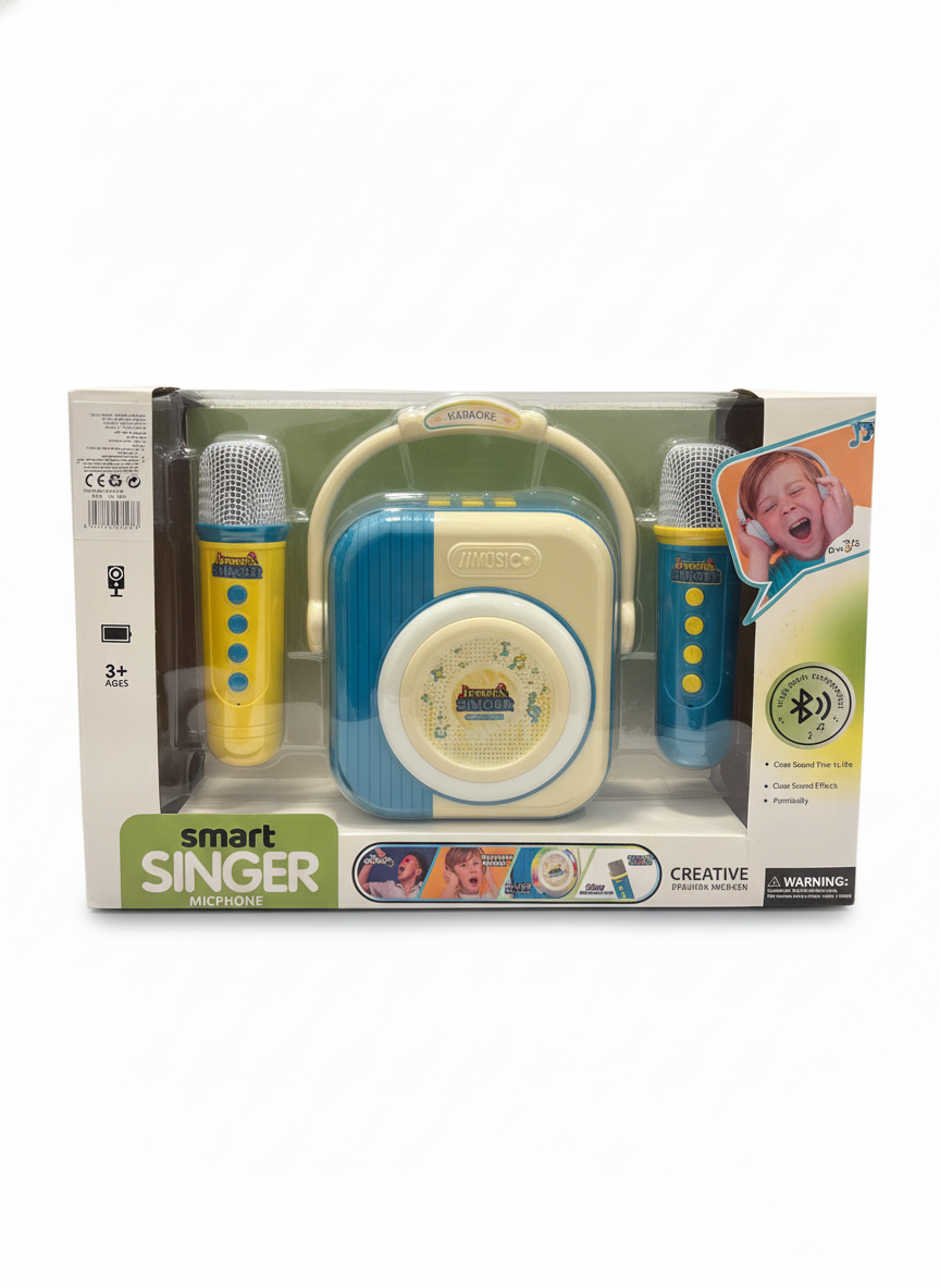 Smart Singer Karaoke Microphone & Music Speaker Set