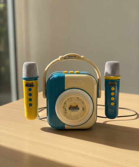 Smart Singer Karaoke Microphone & Music Speaker Set