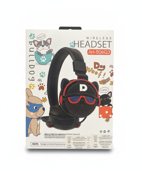 BULLDOG Wireless Over-Ear Headphones AH-806Q3
