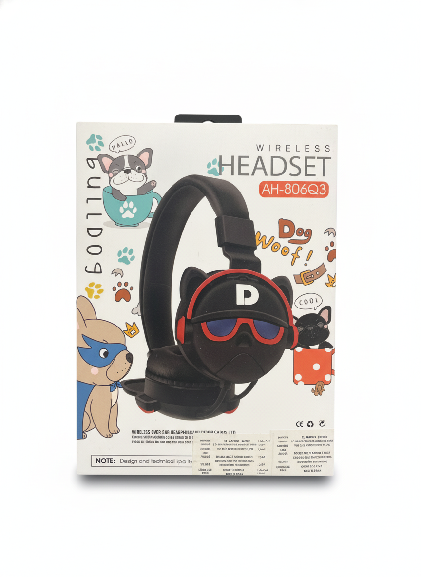 BULLDOG Wireless Over-Ear Headphones AH-806Q3
