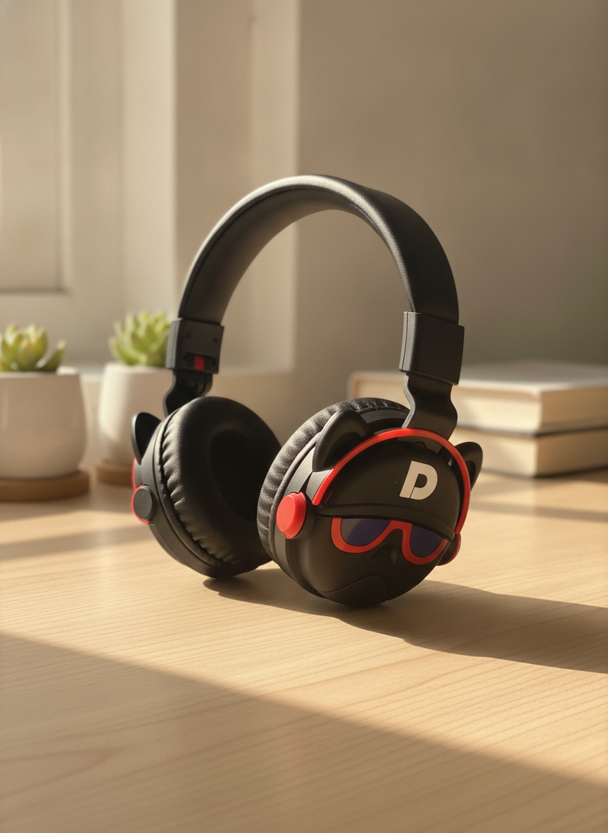 BULLDOG Wireless Over-Ear Headphones AH-806Q3