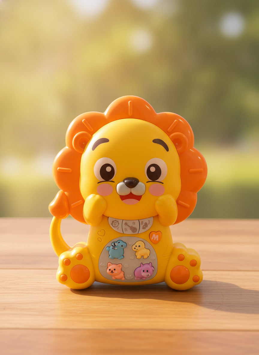 Ben Er Le The Music Animal Lion Toy