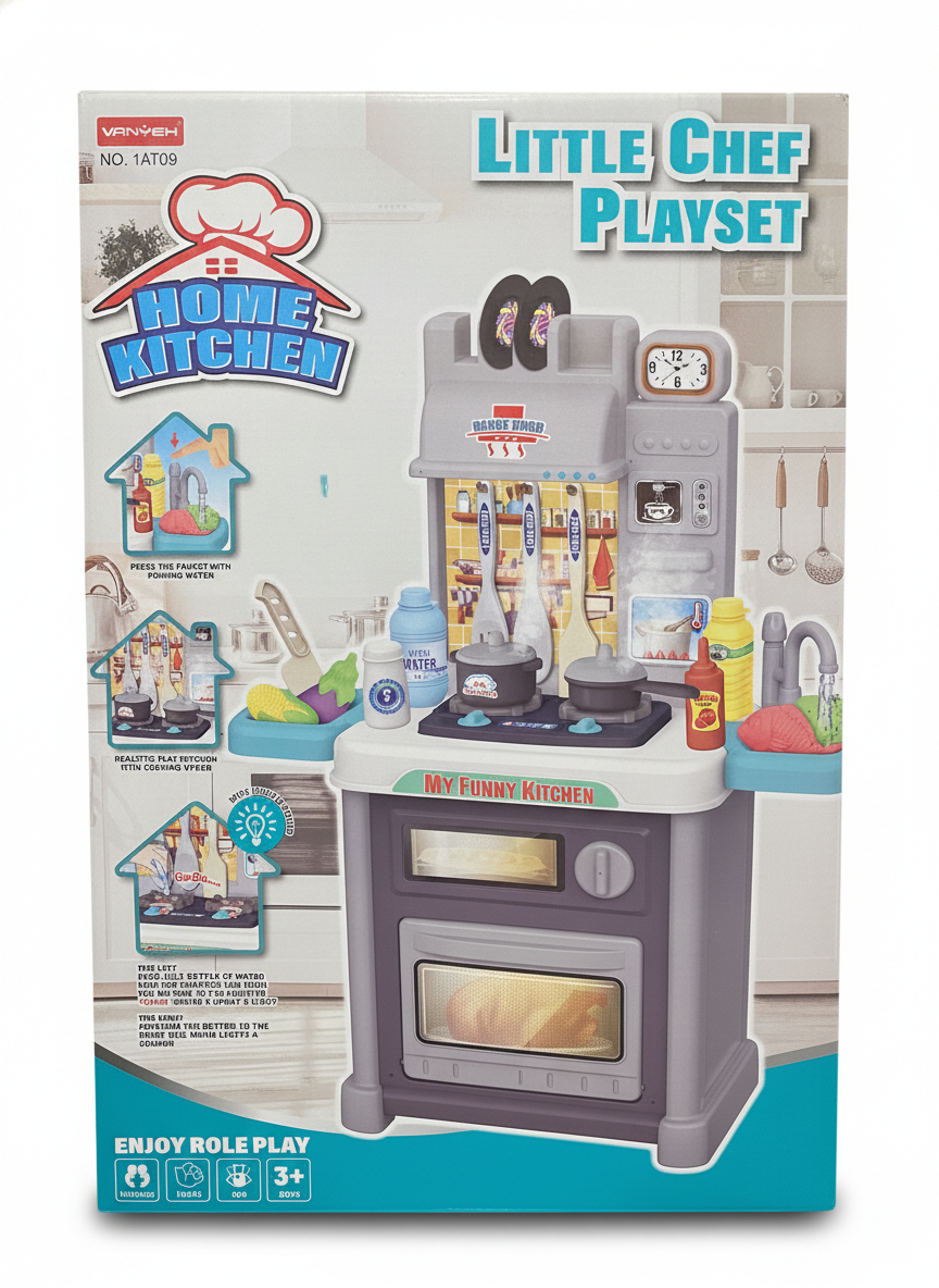 Home Kitchen Little Chef Playset