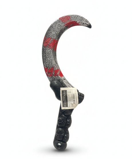 Halloween Bloody Skull Sickle Prop