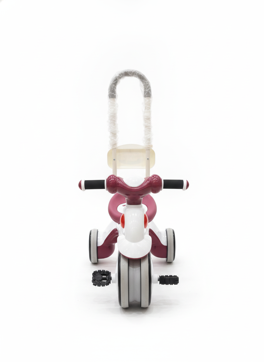 Toddler 3-in-1 Push Tricycle Scooter