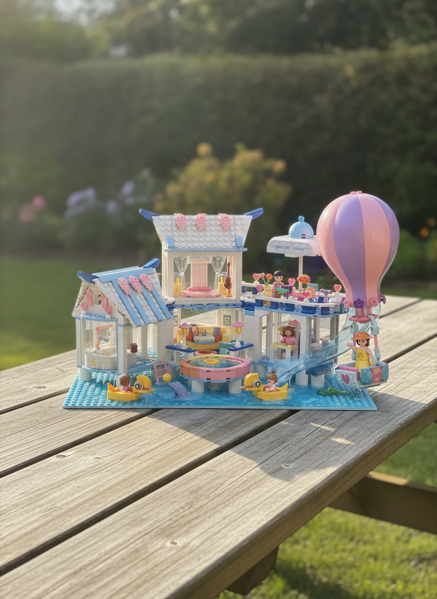 Sluban Girl's Dream Happy Diary Water Villa