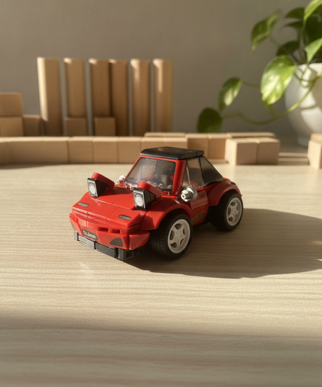 Sluban Hell of Flush Sports Car Building Blocks Set