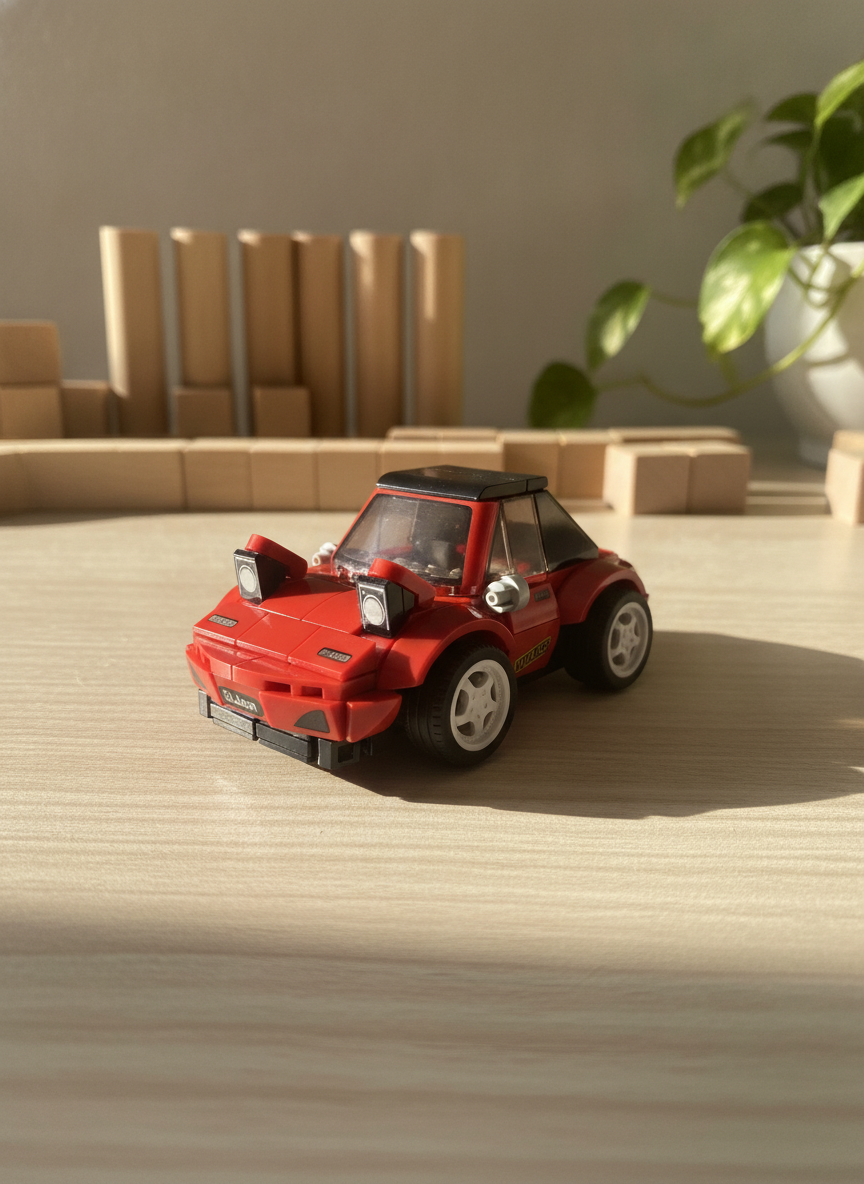Sluban Hell of Flush Sports Car Building Blocks Set