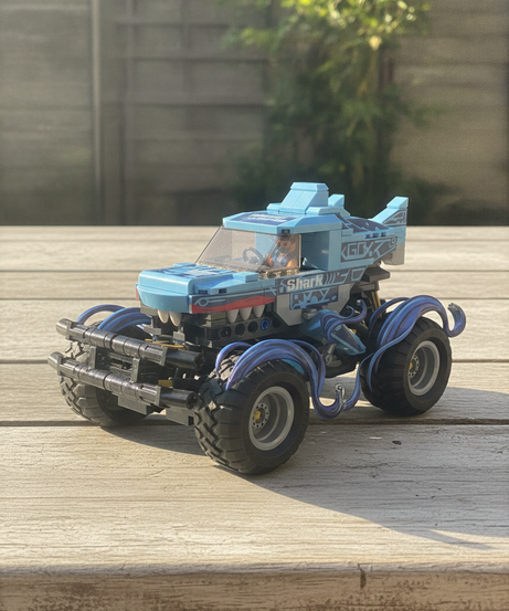 Sluban Power Bricks Off-Road Shark