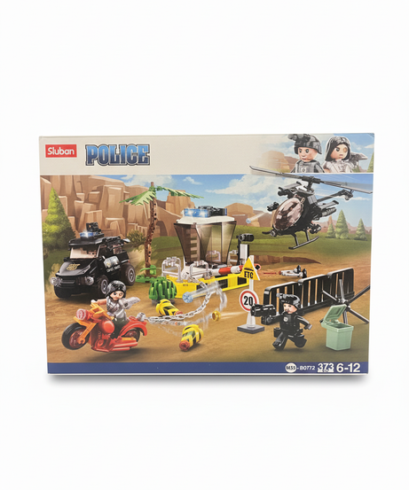 Sluban Police Building Blocks Set
