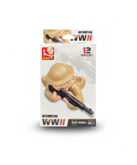 Sluban England WWII Collectible Minifigure Blind Box (Series 12)