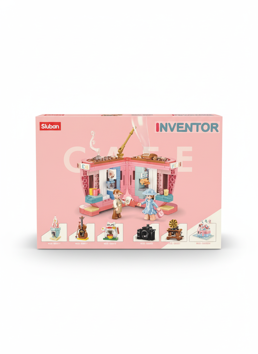 Sluban Inventor Cafe Building Blocks Set