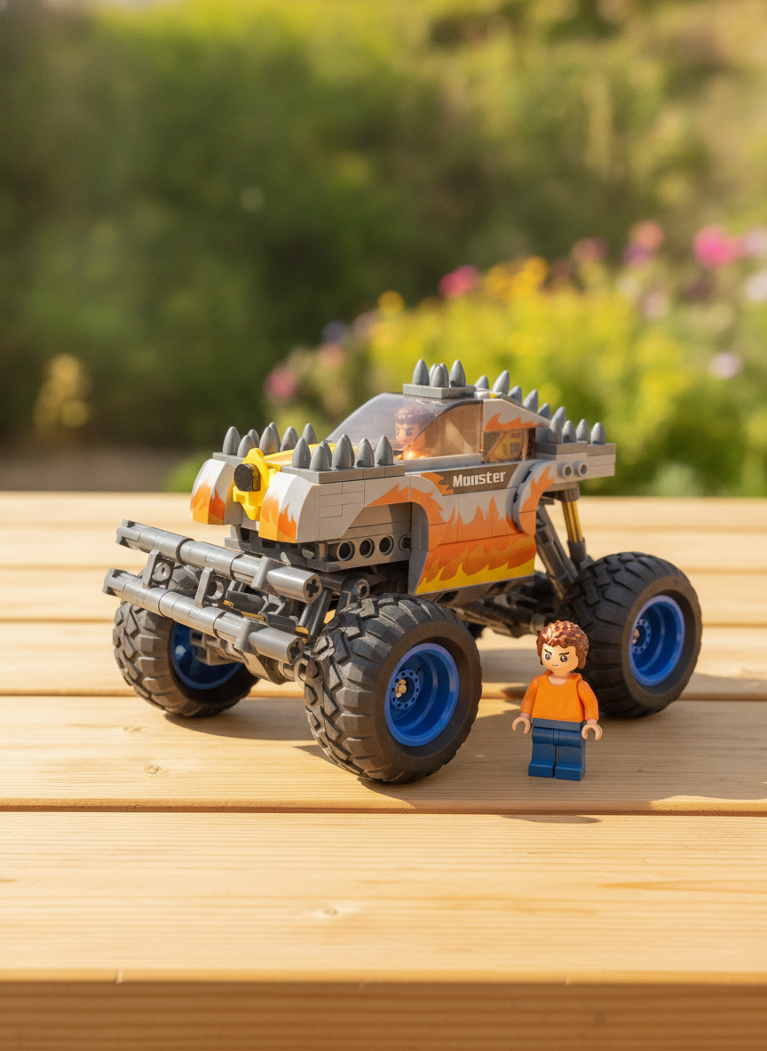 Sluban Off-Road Power Bricks Monster Truck M38-B1162