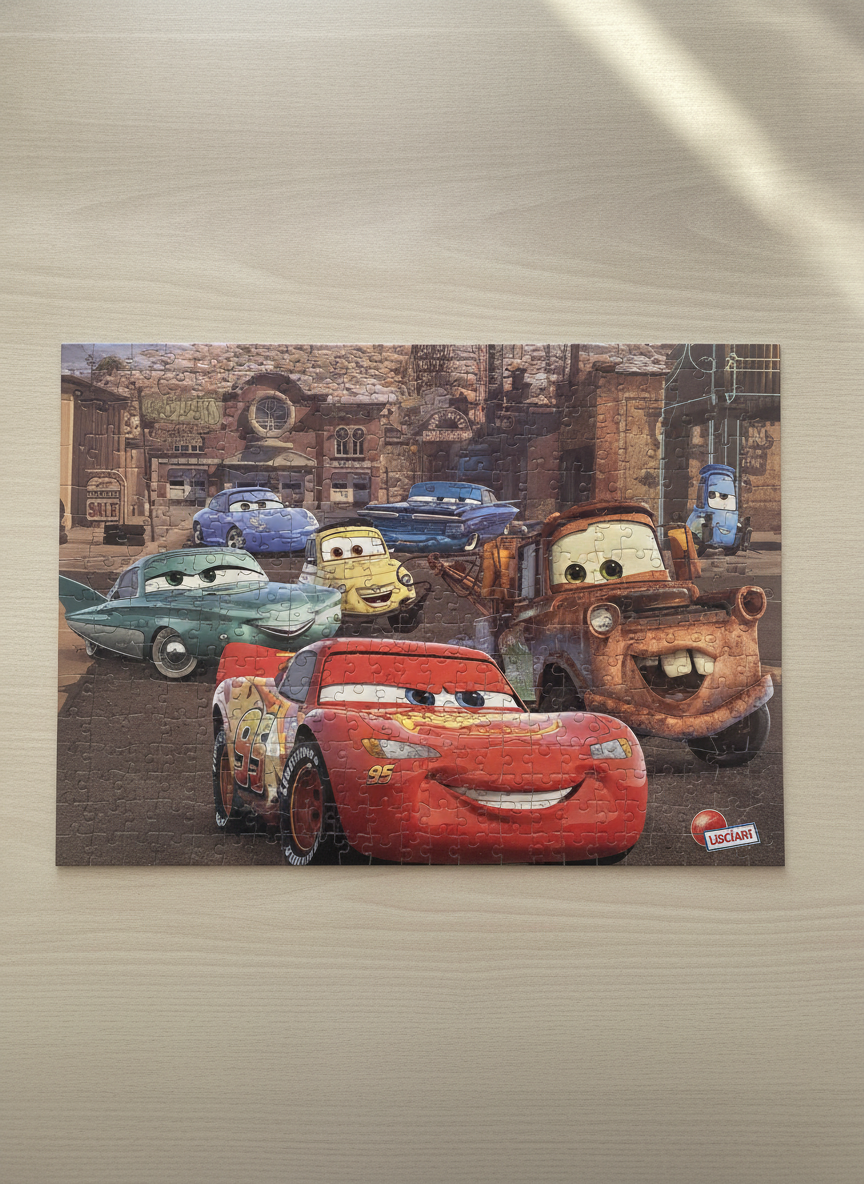 Disney PIXAR Cars 24 Puzzle Double-Face