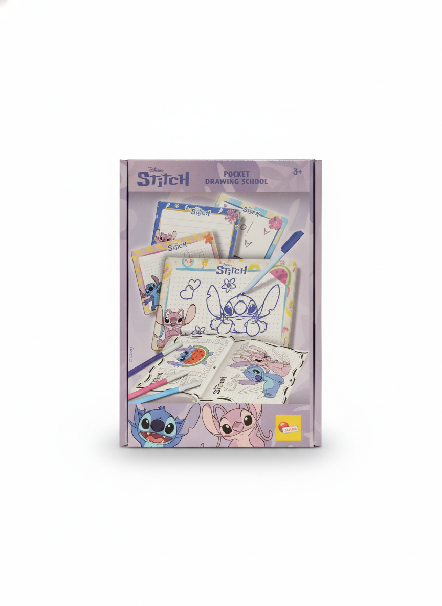Disney Stitch Pocket Drawing School