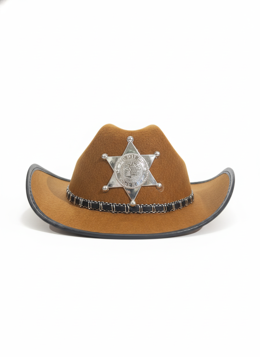 Kids Sheriff Cowboy Hat