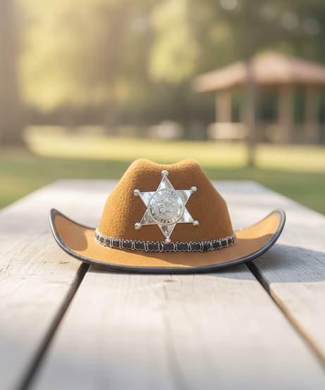 Kids Sheriff Cowboy Hat