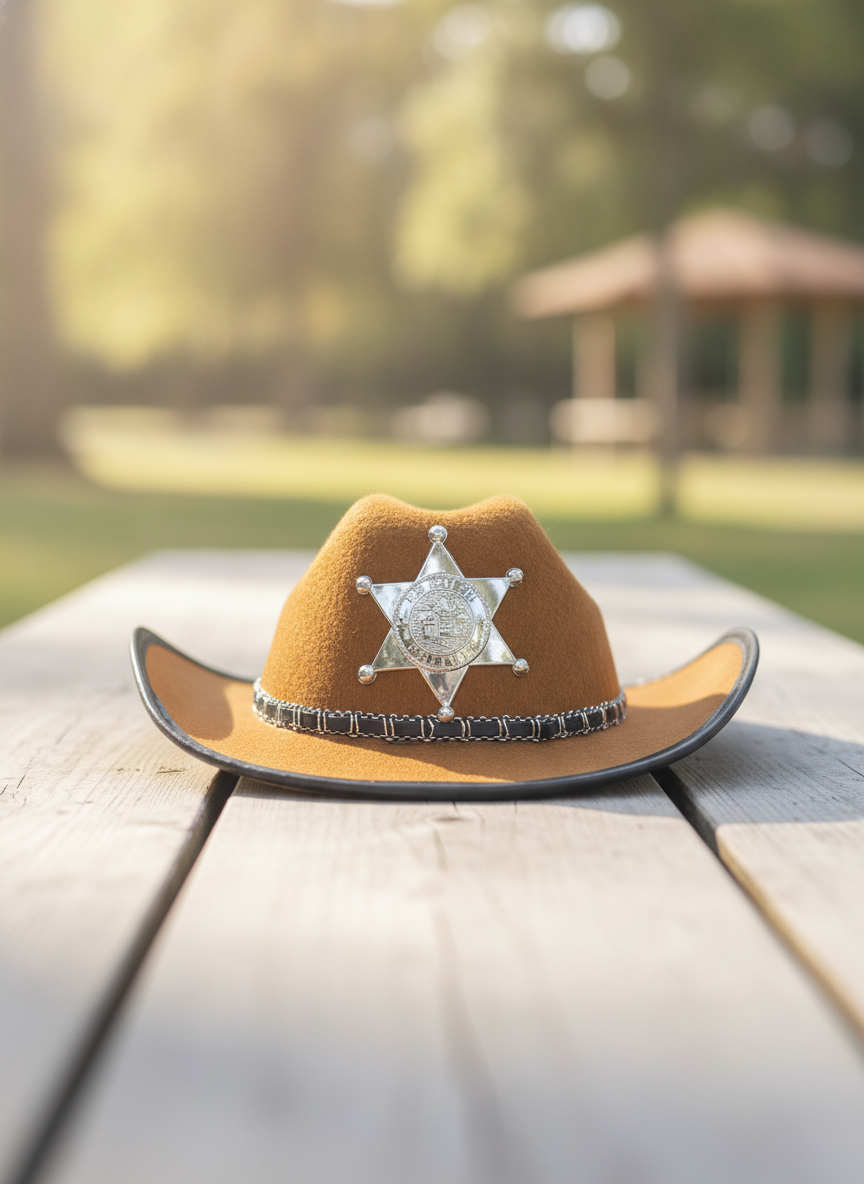 Kids Sheriff Cowboy Hat