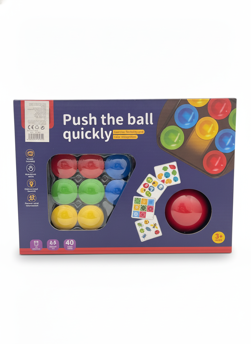 Push the ball quickly