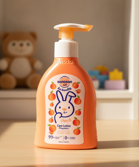 Sanosan Kids Peach Care Lotion