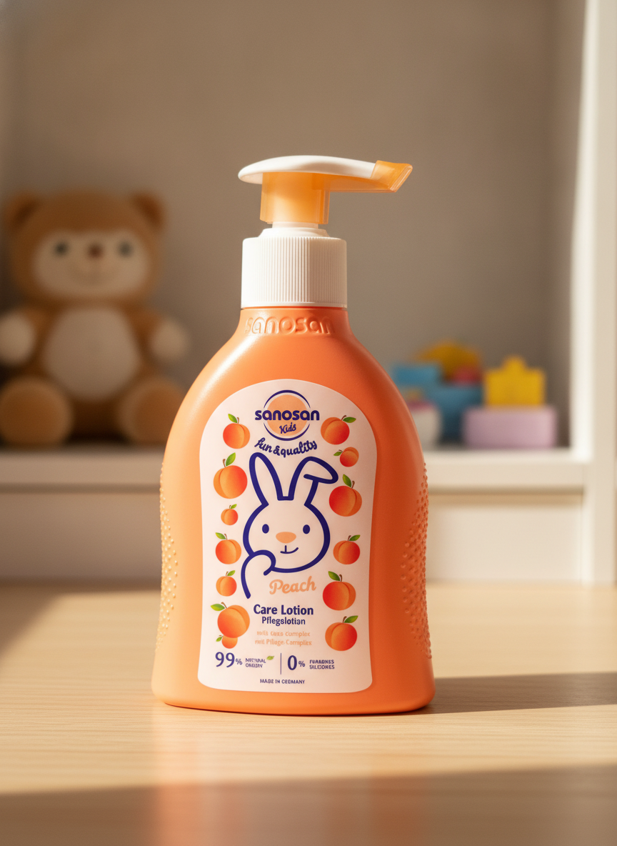 Sanosan Kids Peach Care Lotion