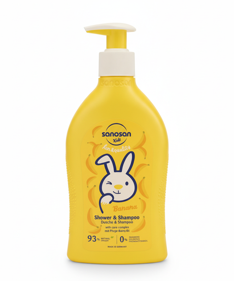 sanosan Kids Banana Shower & Shampoo