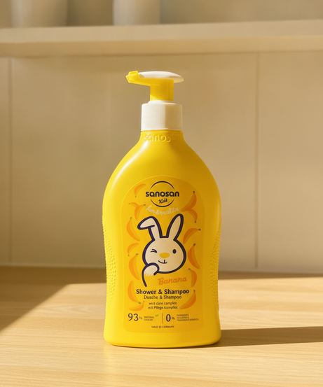 sanosan Kids Banana Shower & Shampoo