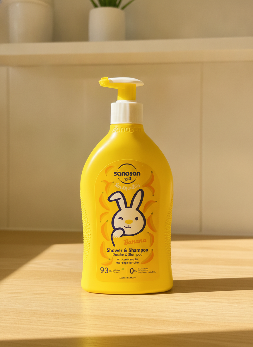 sanosan Kids Banana Shower & Shampoo