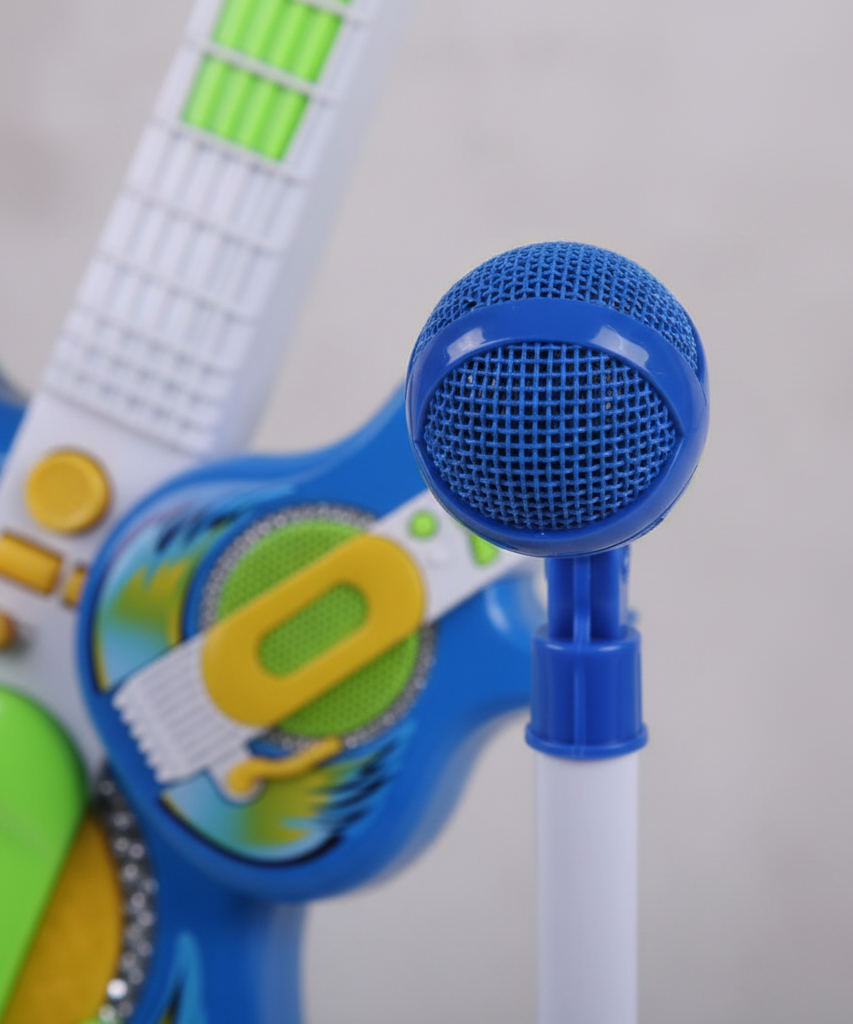 Guitar And Mic Set Rock Star