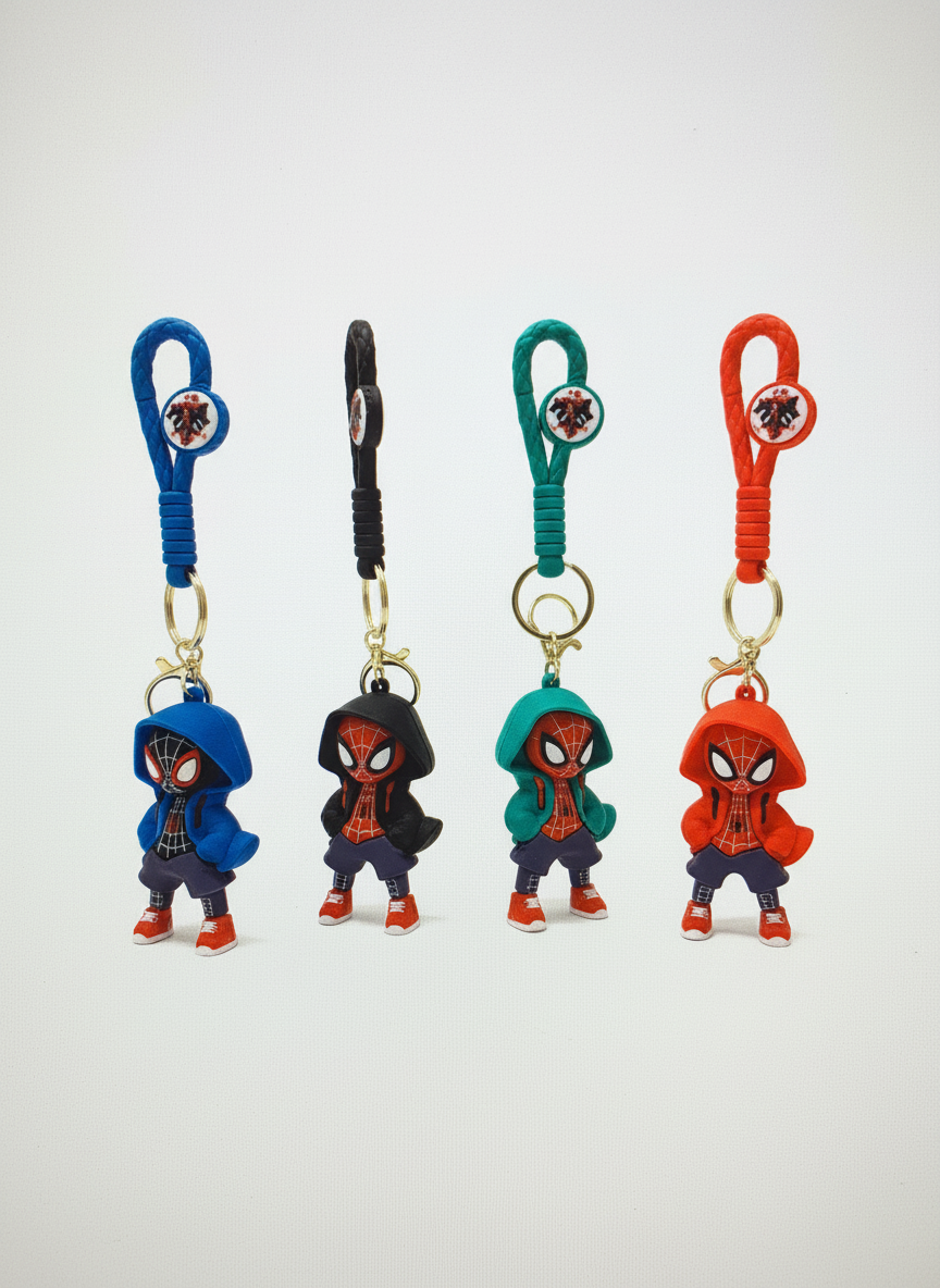 Spider Man keychains