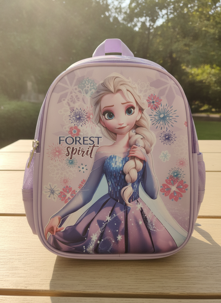Elsa Frozen "Forest Spirit" Kids Backpack (Size 17)