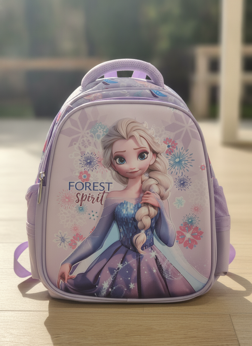 B.Z.T 1995 Elsa 'Forest Spirit' Kids Backpack (Size 16)