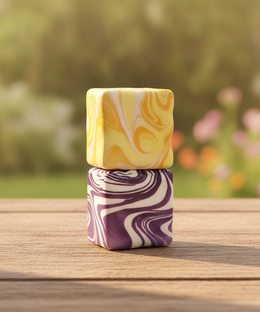 Sensory Swirl Fidget Blocks - 2 Pack
