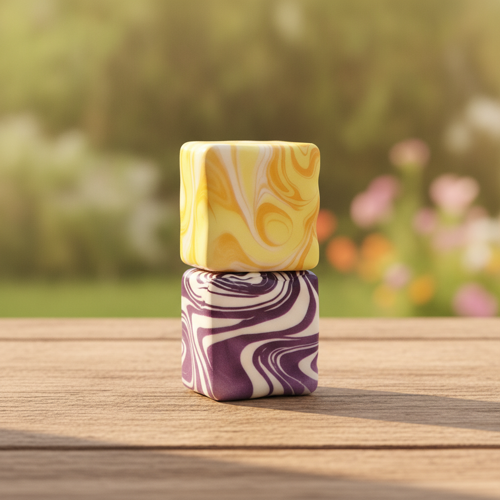 Sensory Swirl Fidget Blocks - 2 Pack