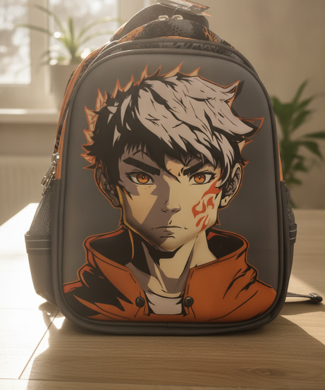 B & Z Anime Style School Backpack (Size 17)