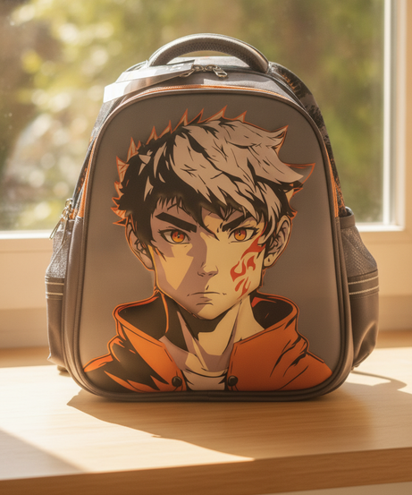 BZ Anime Character Backpack (Size 16)