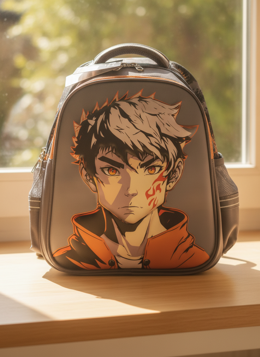 BZ Anime Character Backpack (Size 16)