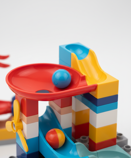 Marble Run Slide Block