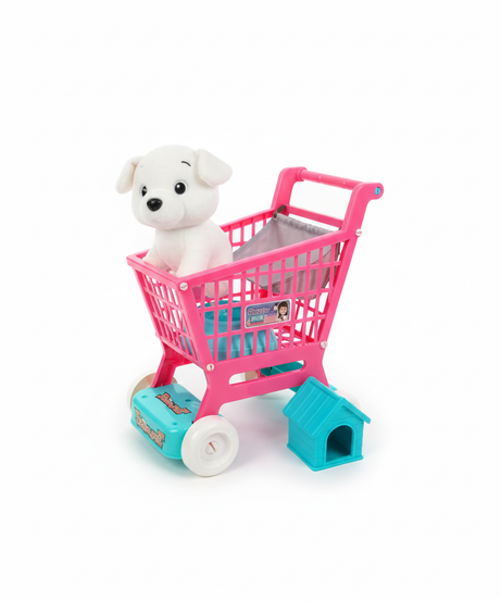 Plush Pet Pet Stroller Set